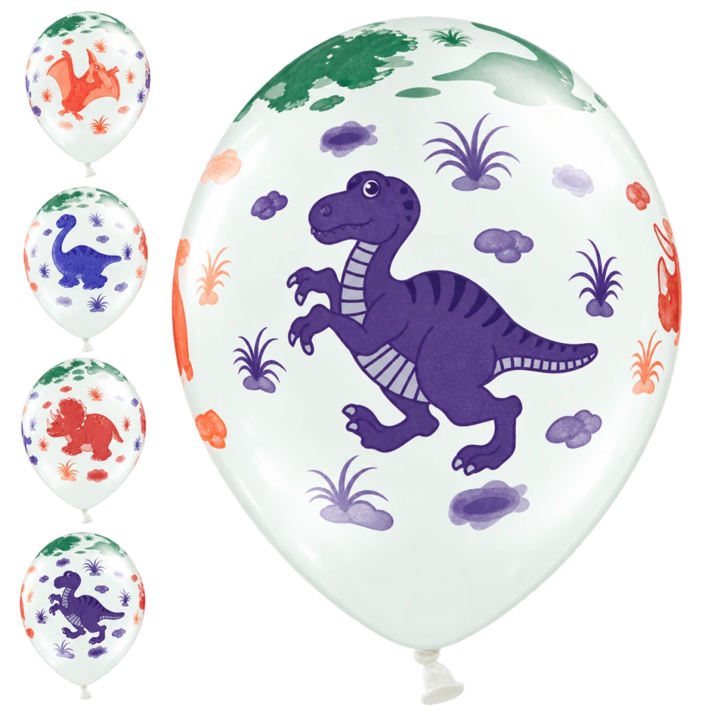 XL dinosaurie nafukovacie balóniky – 6 ks