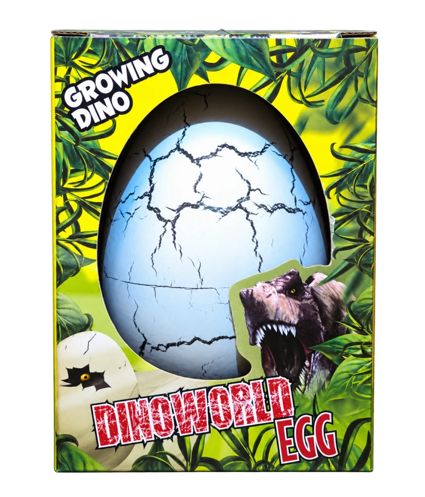 Veľký dinosaurus liahnuci sa z vajíčka (9 cm)
