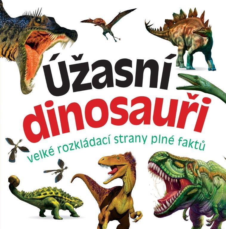 Rozkladacia kniha Úžasní dinosauři (v češtine)