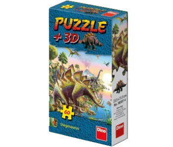 Dinosauří mini puzzle