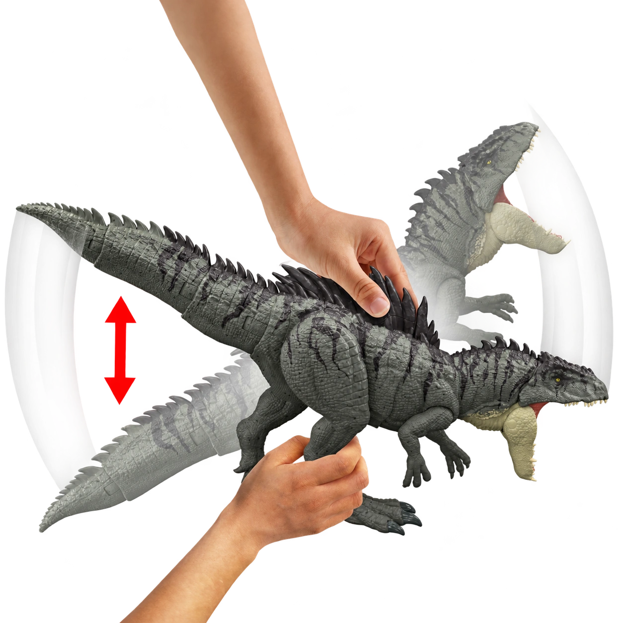 Giganotosaurus Jurassic World – akční figurka s mega čelistí, fotografie 3