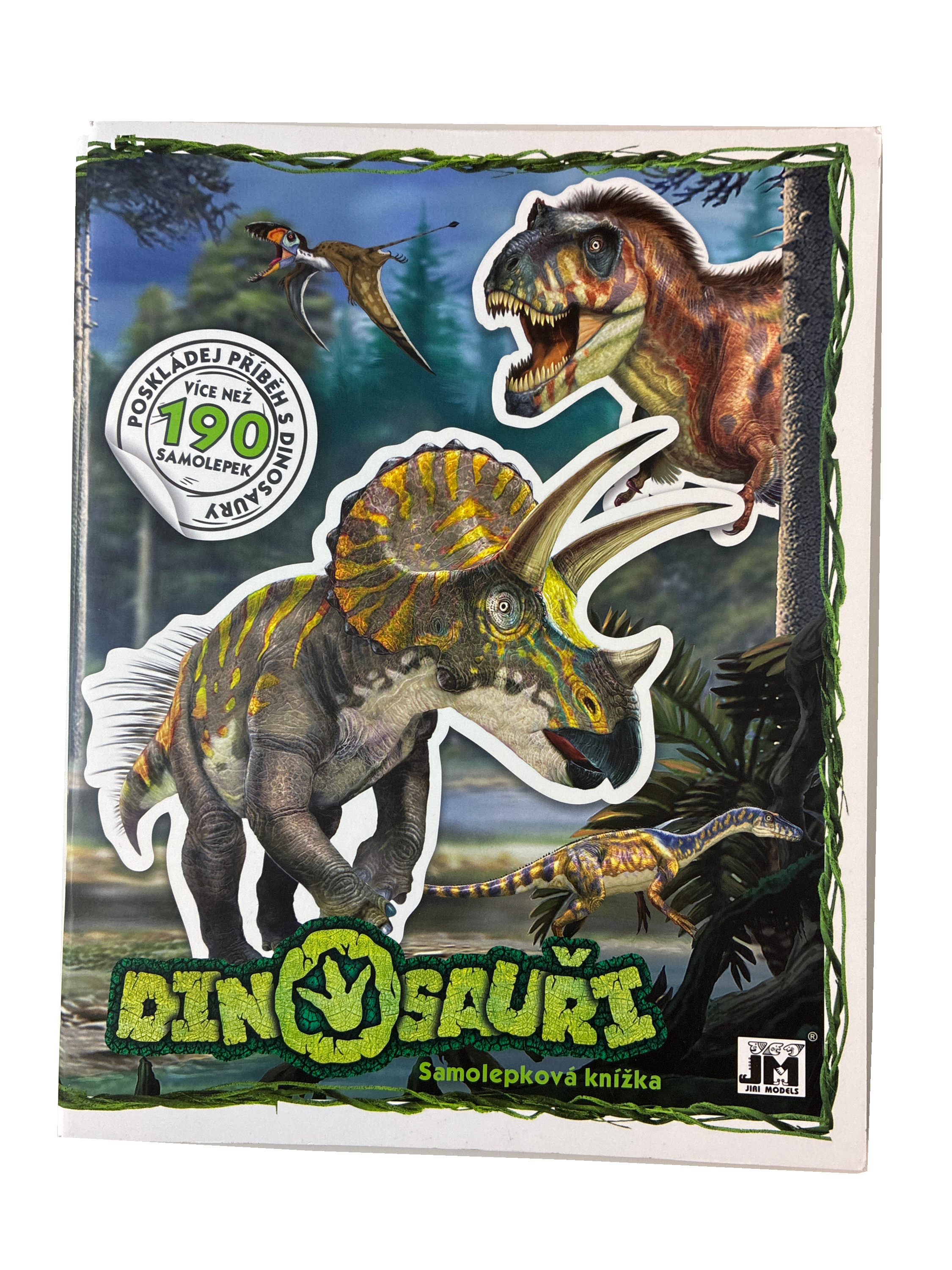 Dinosauři Samolepková knížka