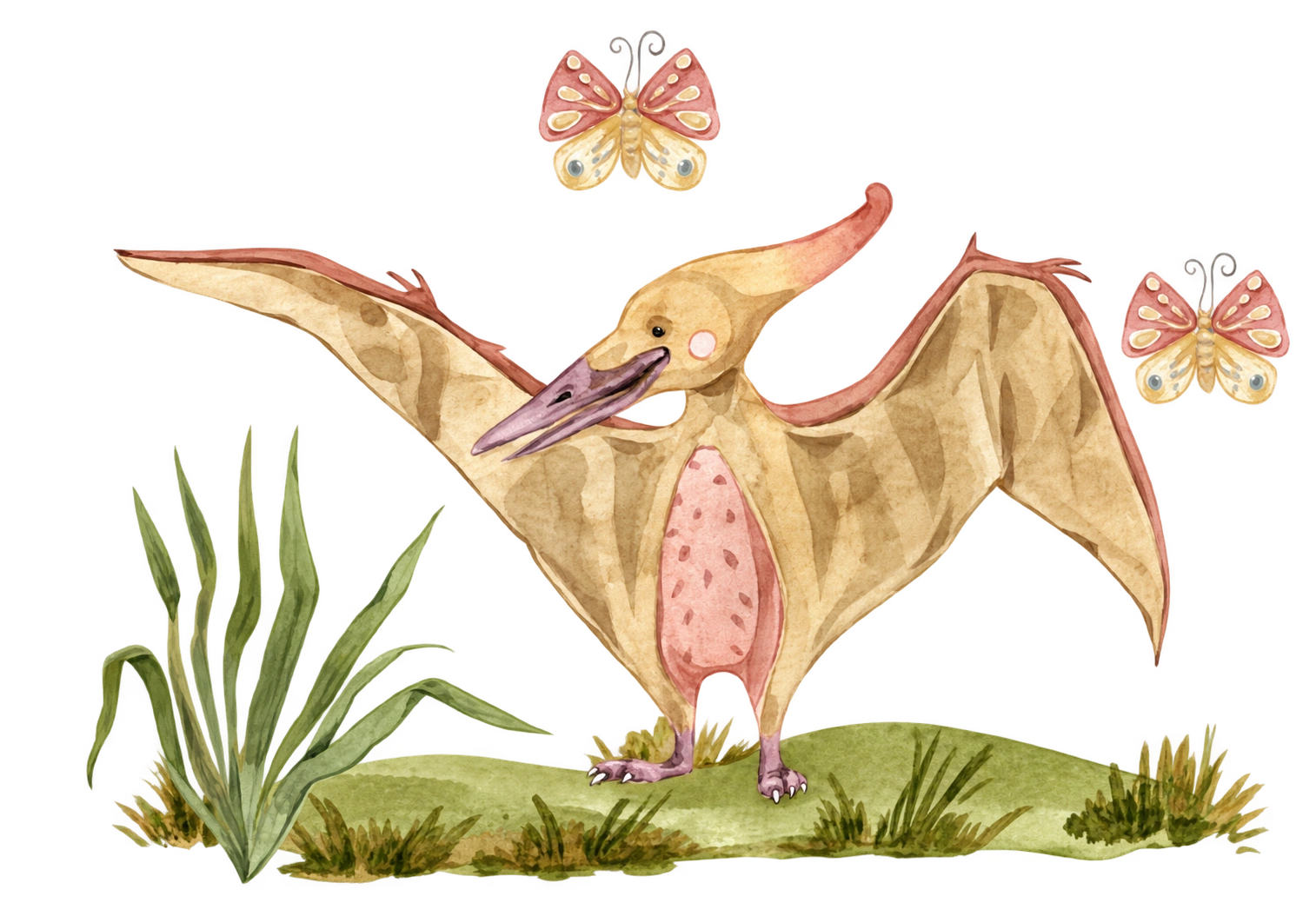 Nástěnná samolepka Pteranodon