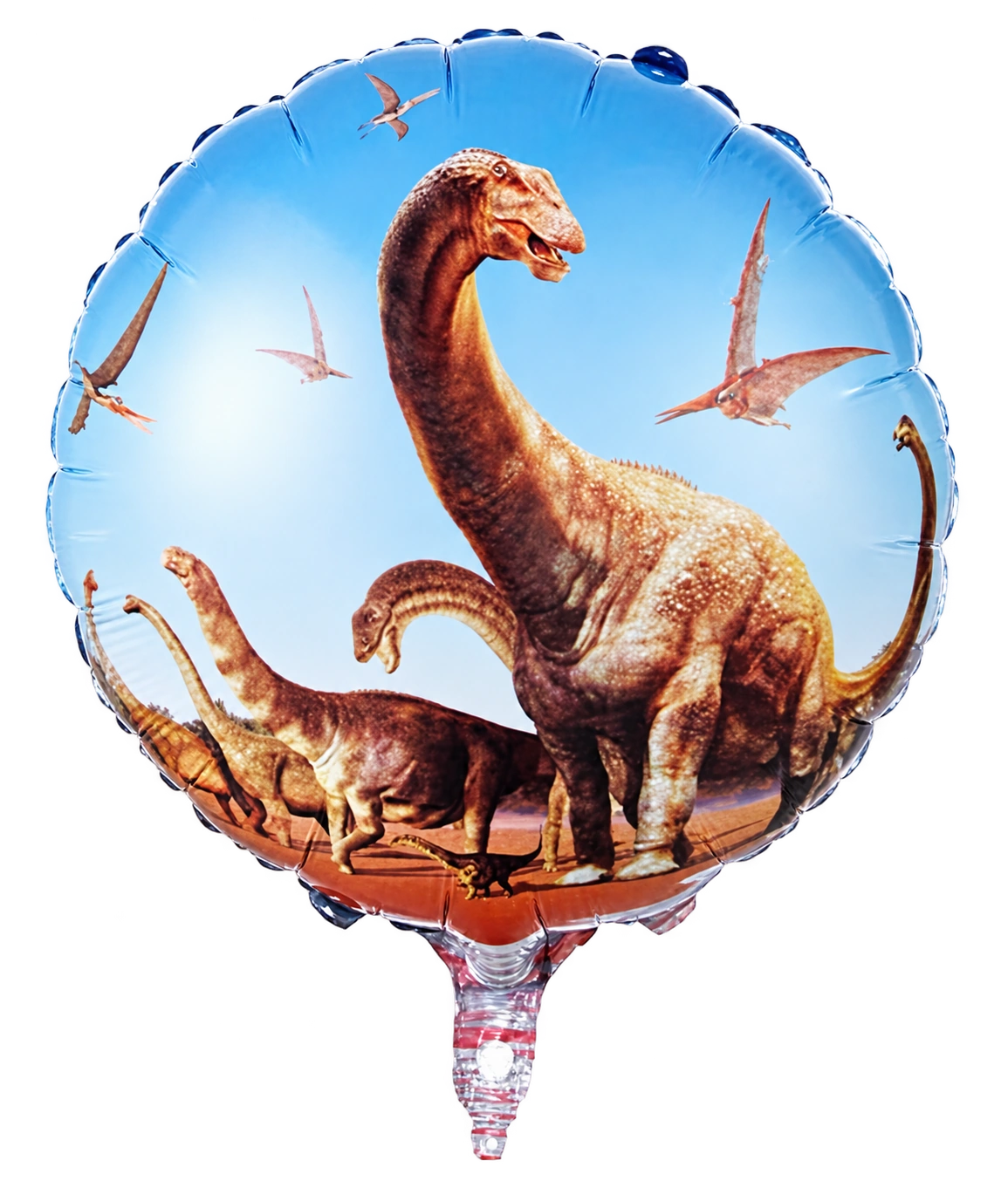 Dinosauří narozeninový balónek s potiskem
