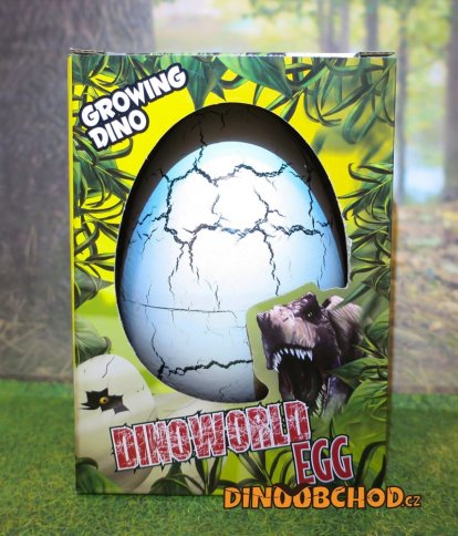 Velký dinosaurus líhnoucí se z vajíčka (9cm)
