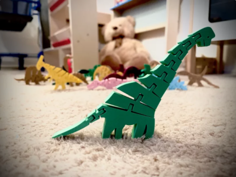 Pohyblivý Brachiosaurus - flexisaurus